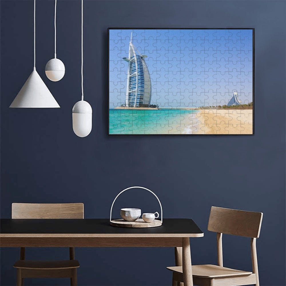 500-Piece Wooden Photo Puzzles