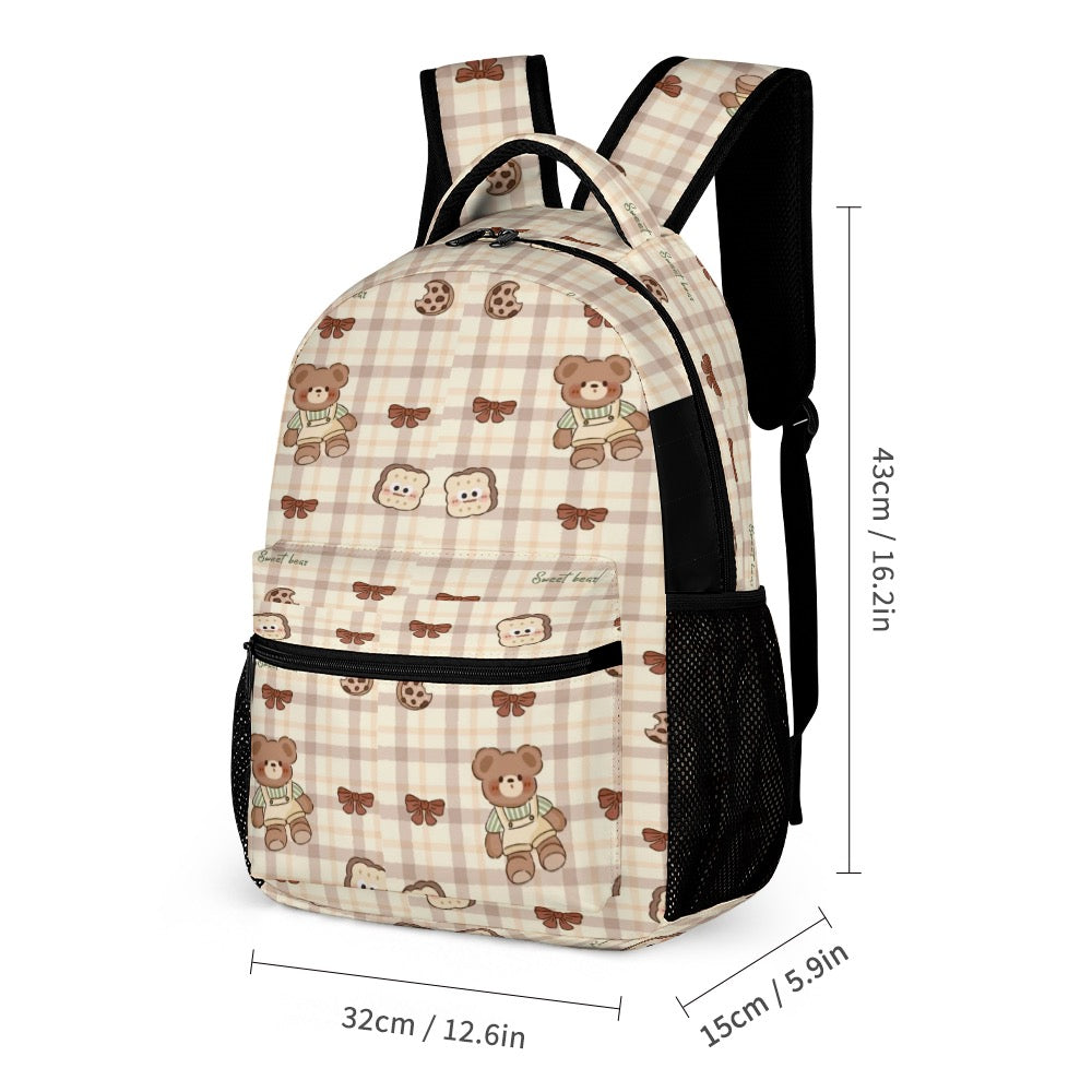 Three piece set combination school Bag