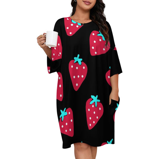 Women's one-size long T-shirt/pajama top