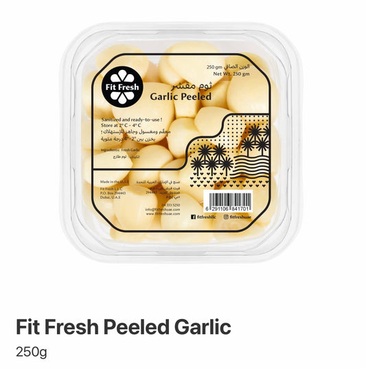 Peeled Fresh Garlic 250g