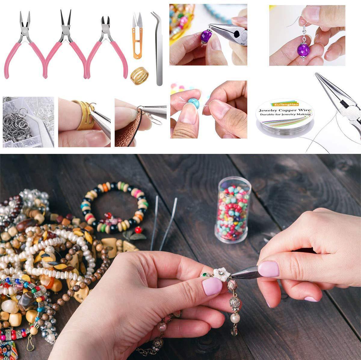1171pcs crystal beads material