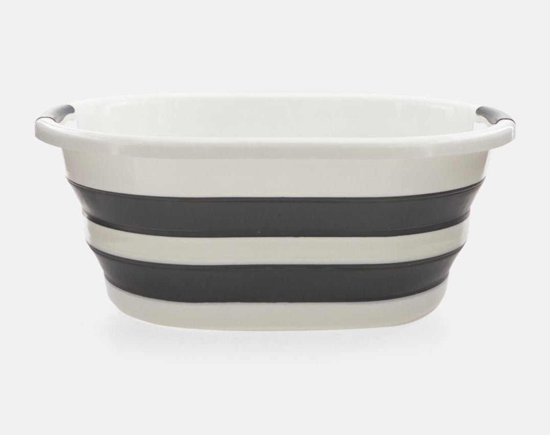 Collapsible laundry basket 40L
