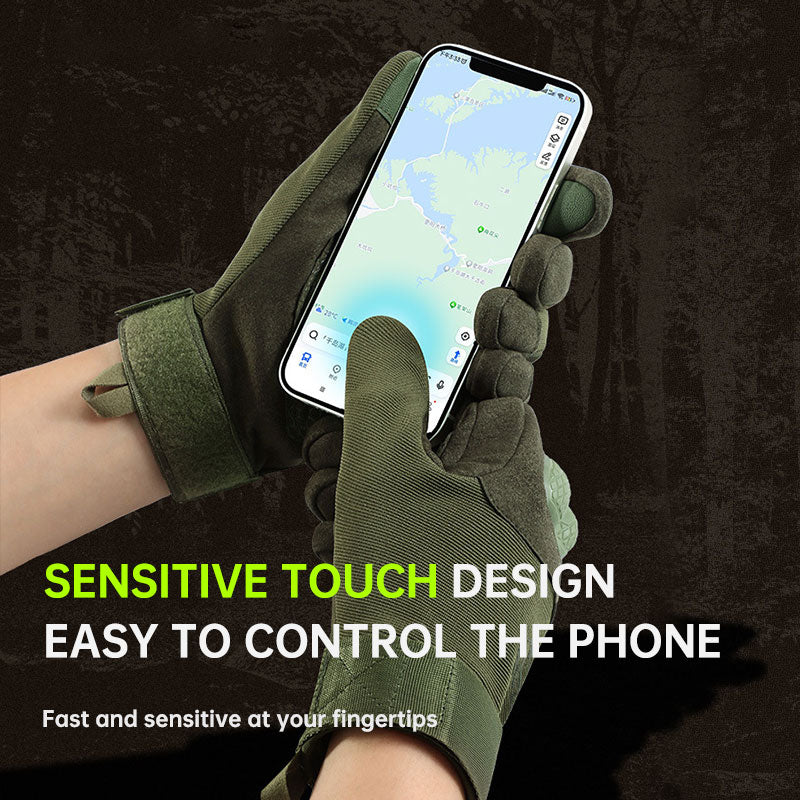 Tactical Gloves Outdoor Sports Mountaineering Training Fitness Gloves Motorcycle Riding Anti-skid Touch Screen Gloves