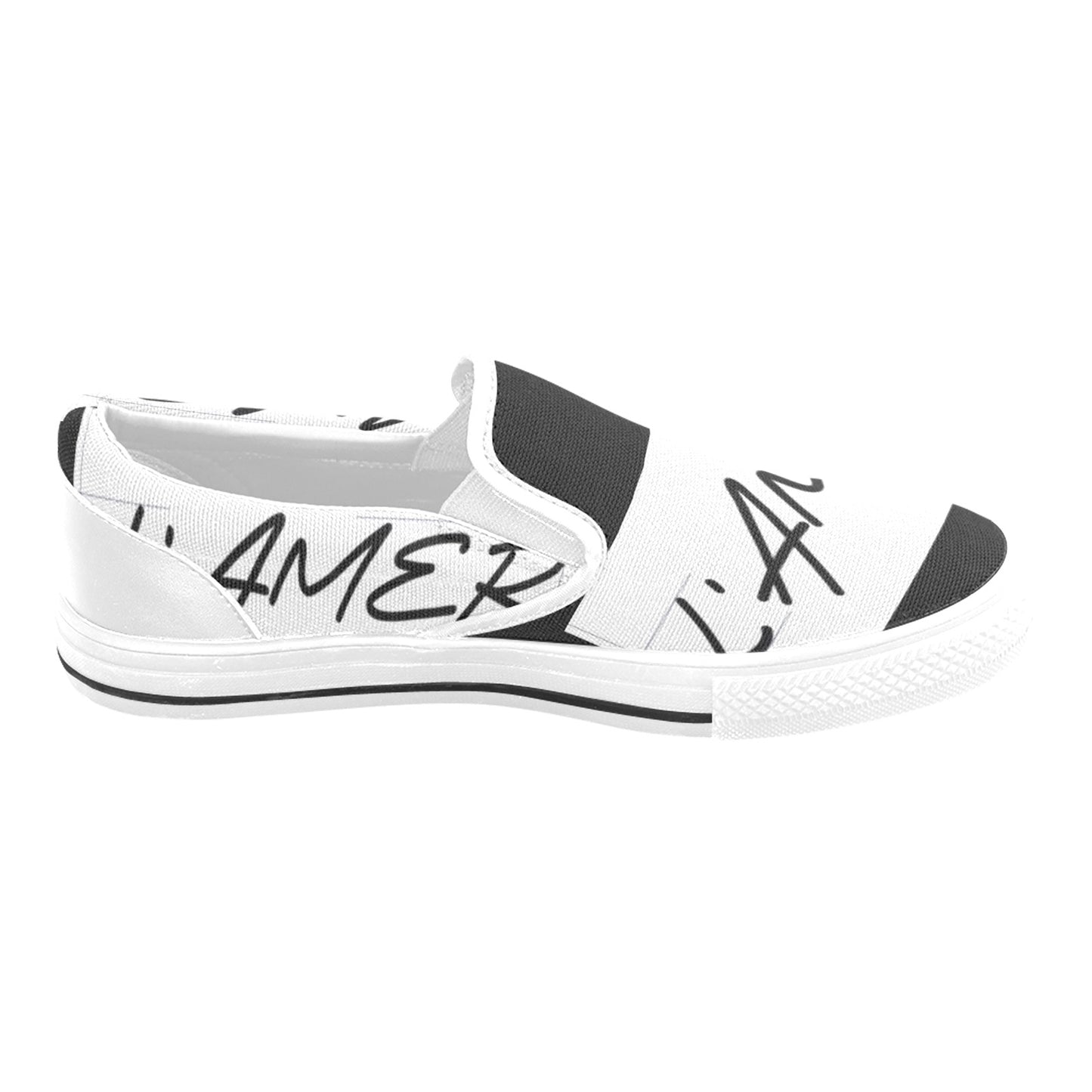Men's Slip-on Canvas Shoes (Model 019)