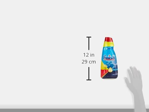 Finish All in One Max Dishwasher Gel, Lemon Sparkle, 1L