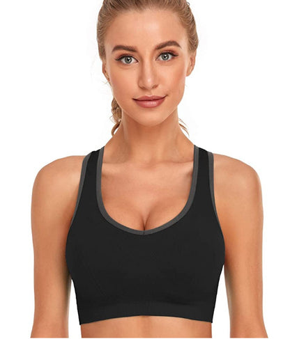 Beautiful Back Sports Underwear Women's Quick Drying Yoga Underwear Shock Absorption Sports Vest High Intensity Sports Bra