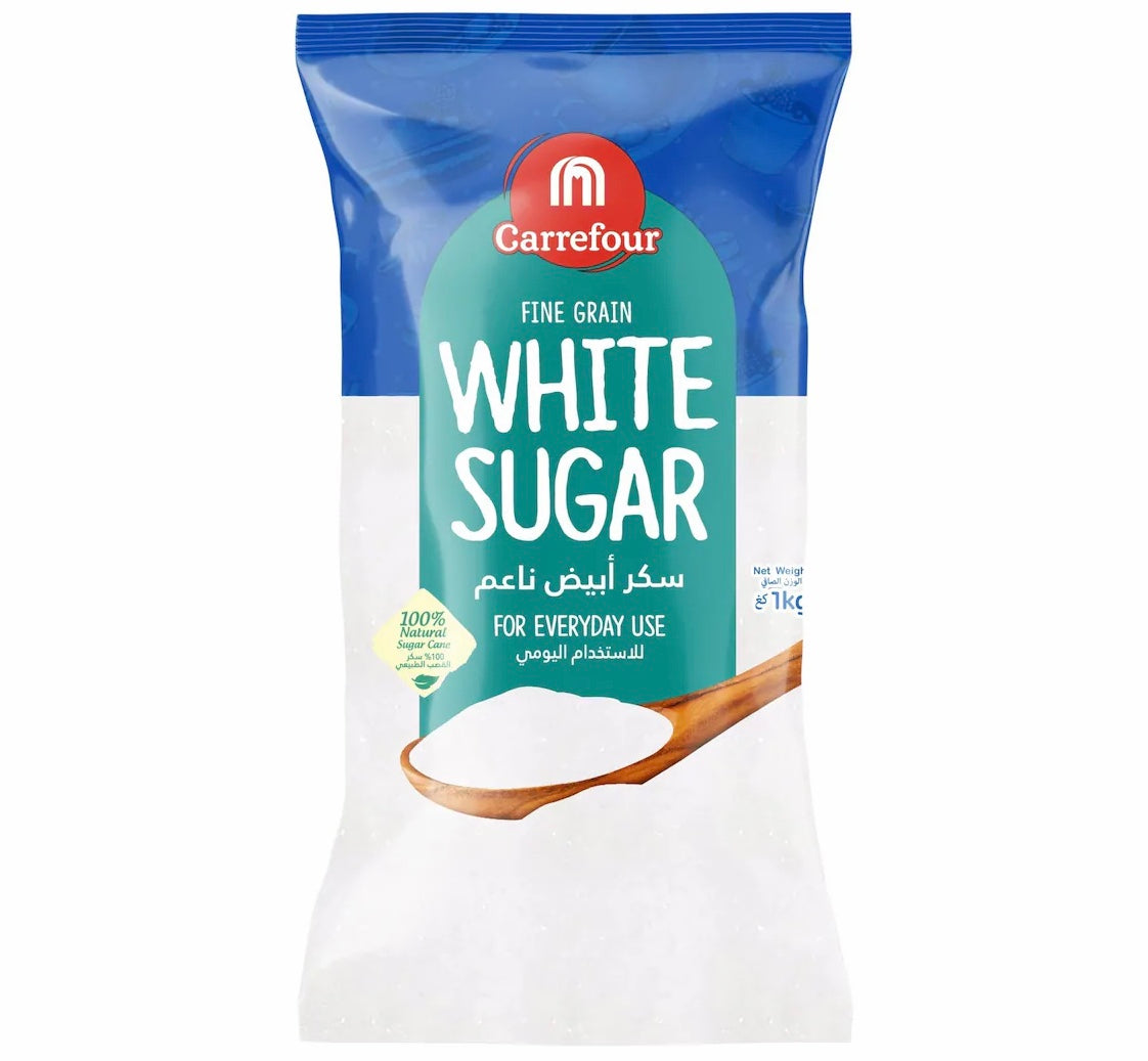 Carrefour fine white sugar 1kg