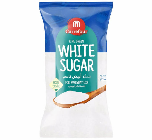 Carrefour fine white sugar 1kg