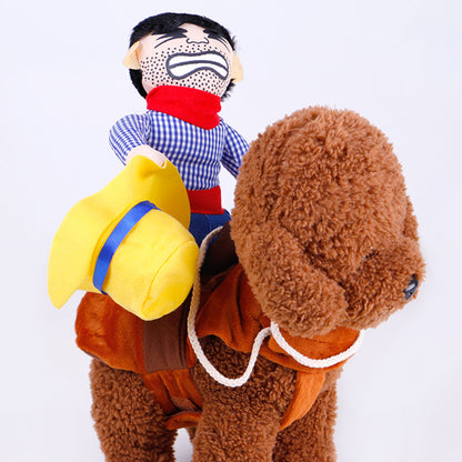 Pet Cowboy Horse Riding Transfiguration