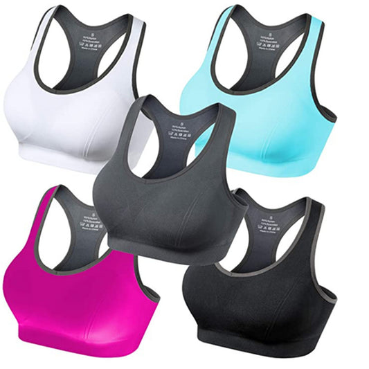 Beautiful Back Sports Underwear Women's Quick Drying Yoga Underwear Shock Absorption Sports Vest High Intensity Sports Bra