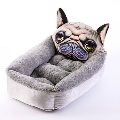 3D Cartoon Shape pet bed