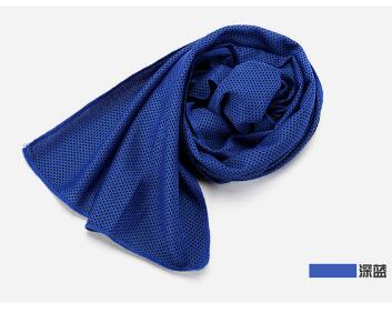 Sport Ice Towel 9 Colors 90*30cm Utility Enduring Instant Cooling Face Towel Heat Relief Reusable Chill Cool Towel