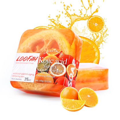 Transparent Handmade Plant Essential Oil Soap