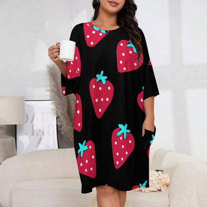Women's one-size long T-shirt/pajama top