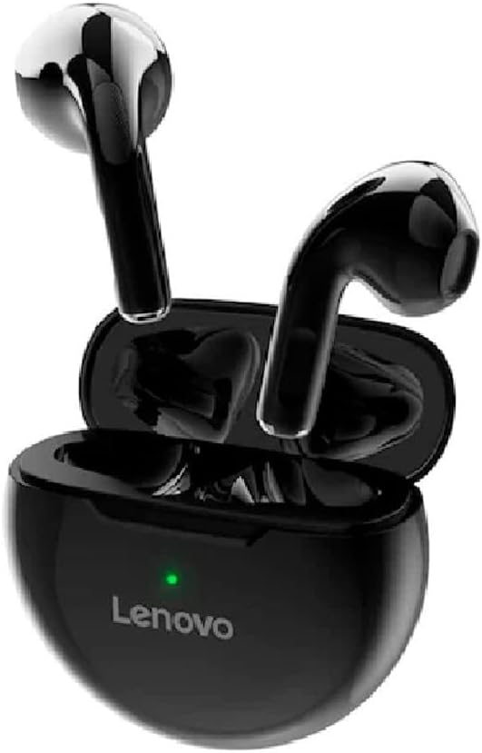 Lenovo True Wireless Stereo Half In-Ear Earphones HT38 (Black)