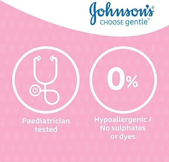 Johnson's Baby Oil (1 x 500 ml) Moisturising Baby Oil to Protect Delicate and Dry Skin, Hypoallergenic and pH-Balanced Baby Oil Ideal for Baby Massage and as Moisturiser for Dry Skin to Soften Hands