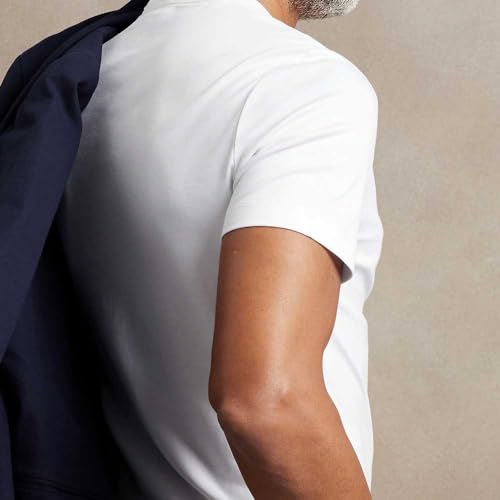 Polo Republica Men's Pack Of 5 Basic Regular fit Short Sleeve T-Shirt, Casual Combed Cotton Tee Shirts