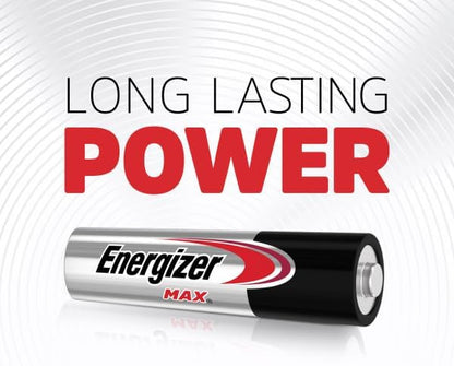 Energizer AA Batteries, Alkaline Power Batteries, 24 Pack