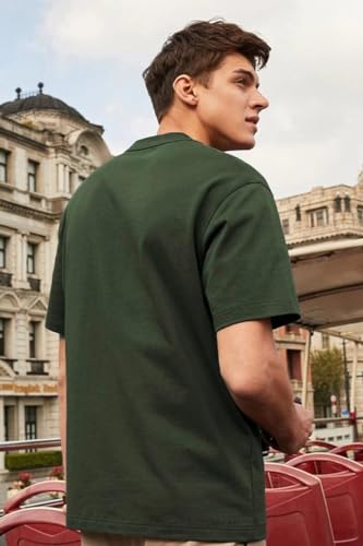 Polo Republica Men's Pack Of 5 Basic Regular fit Short Sleeve T-Shirt, Casual Combed Cotton Tee Shirts