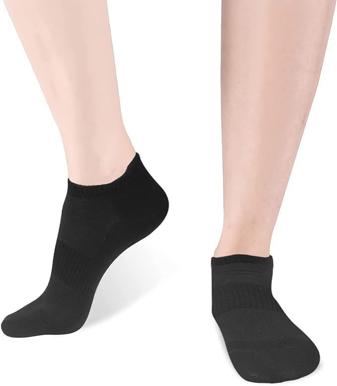10 Pairs Ankle Socks for Women and Men, Thin Soft Athletic Low Cut Socks With Tab