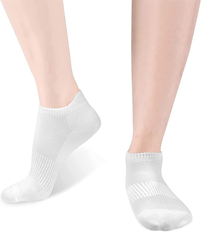 10 Pairs Ankle Socks for Women and Men, Thin Soft Athletic Low Cut Socks With Tab