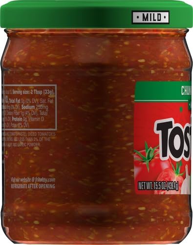 Tostitos Mild Chuncky Salsa 15.5 OZ (439g) - Export