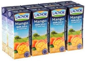 Lacnor Mango Juice, 8 x 180ml