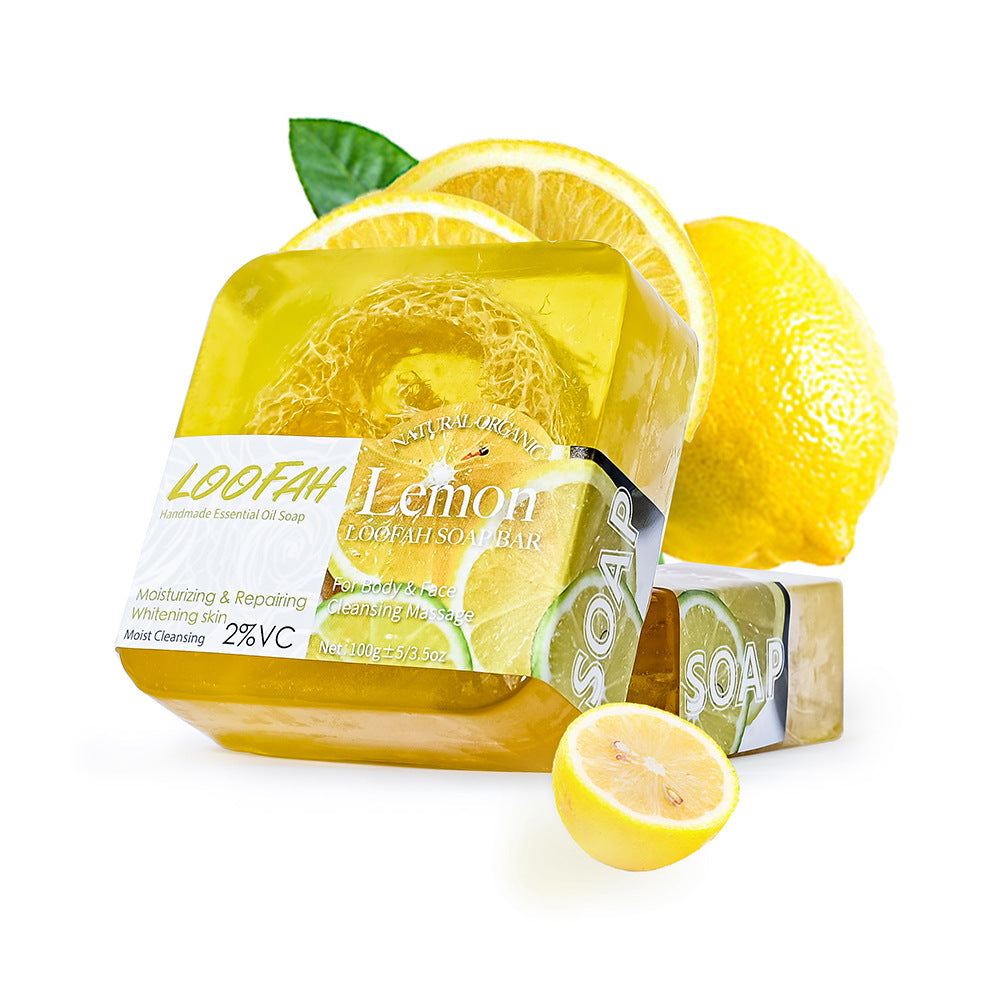 Transparent Handmade Plant Essential Oil Soap