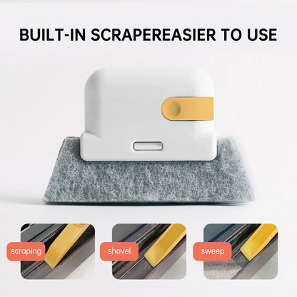 Two In One Detachable Window Slot Cleaning Brush, Door and Window Groove Brush, Glass Window Slot, Window Sill Gap Brush