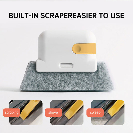 Two In One Detachable Window Slot Cleaning Brush, Door and Window Groove Brush, Glass Window Slot, Window Sill Gap Brush