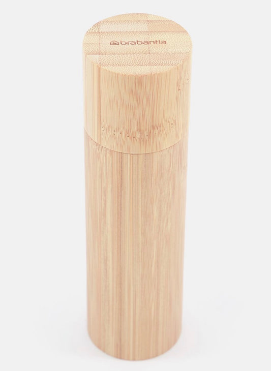 Brabantia wooden pepper or salt mill.