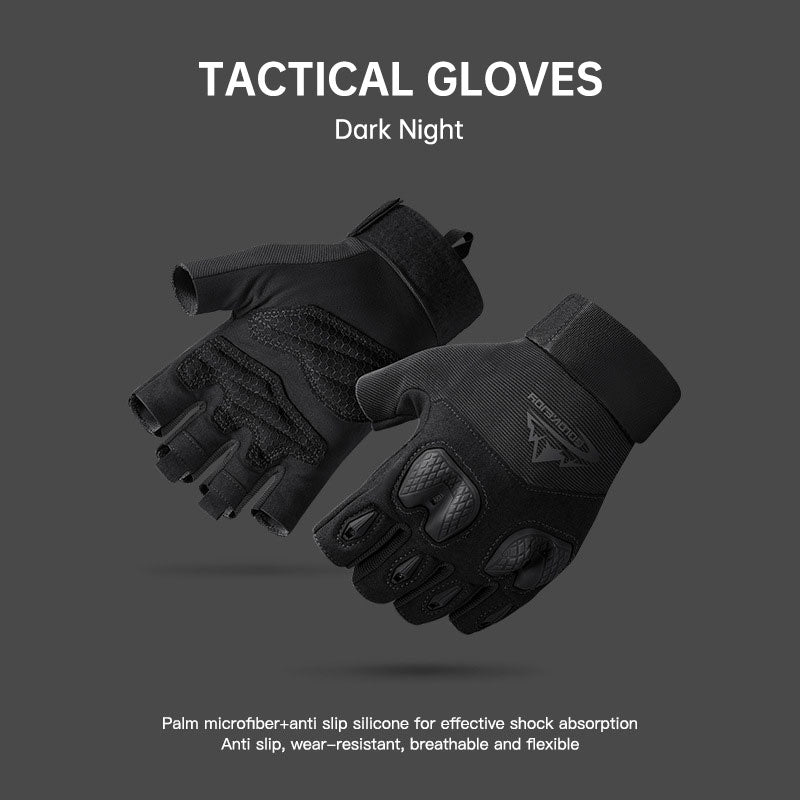Tactical Gloves Outdoor Sports Mountaineering Training Fitness Gloves Motorcycle Riding Anti-skid Touch Screen Gloves
