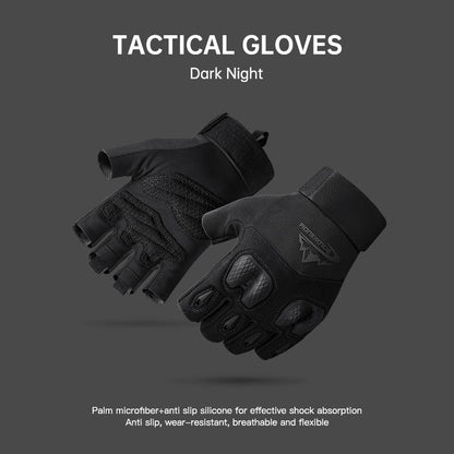 Tactical Gloves Outdoor Sports Mountaineering Training Fitness Gloves Motorcycle Riding Anti-skid Touch Screen Gloves