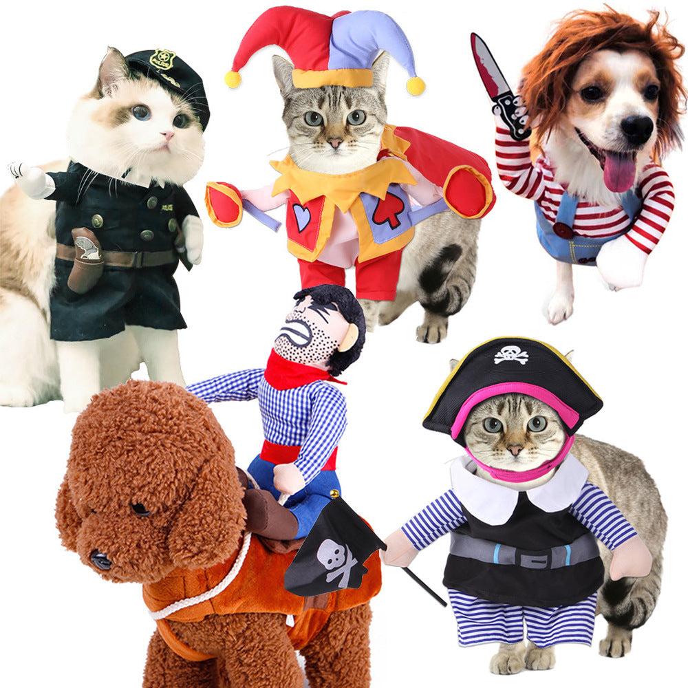 Pet Cowboy Horse Riding Transfiguration