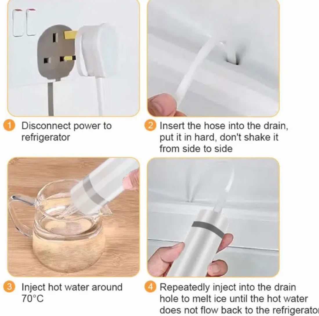 5pcs/set, Refrigerator Drain Hole Clog Remover