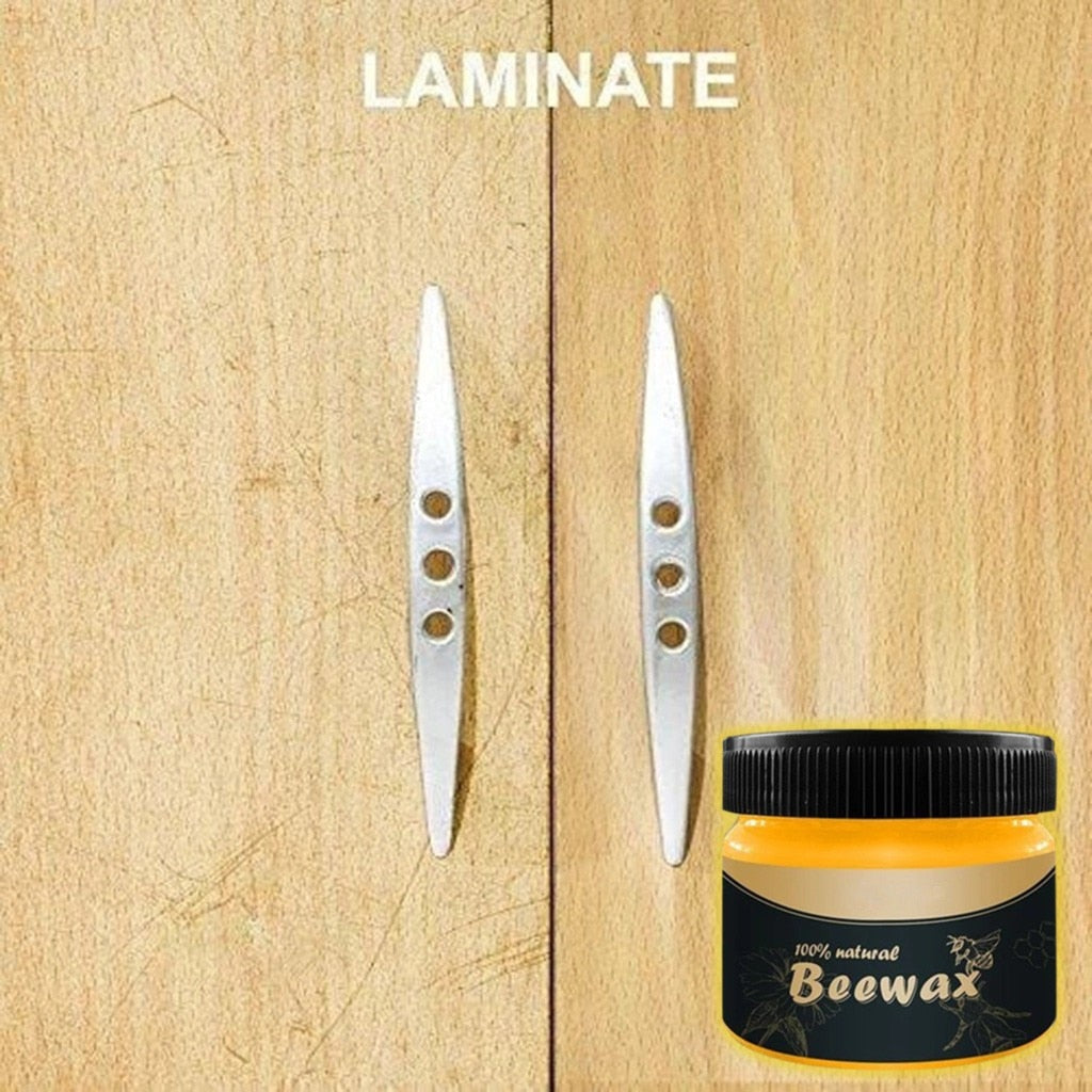1 pcs Wood Seasoning Beewax Wood Care Wax Solid Wood Maintenance Cleaning Polished Waterproof Wear-Resistant Wax Furniture