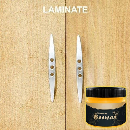 1 pcs Wood Seasoning Beewax Wood Care Wax Solid Wood Maintenance Cleaning Polished Waterproof Wear-Resistant Wax Furniture