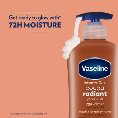 Vaseline Body Lotion Cocoa Radiant with Cocoa Butter 400ml