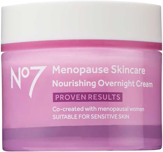 No7 Menopause Skincare Nourishing Overnight Cream 50ml (pack of 1)