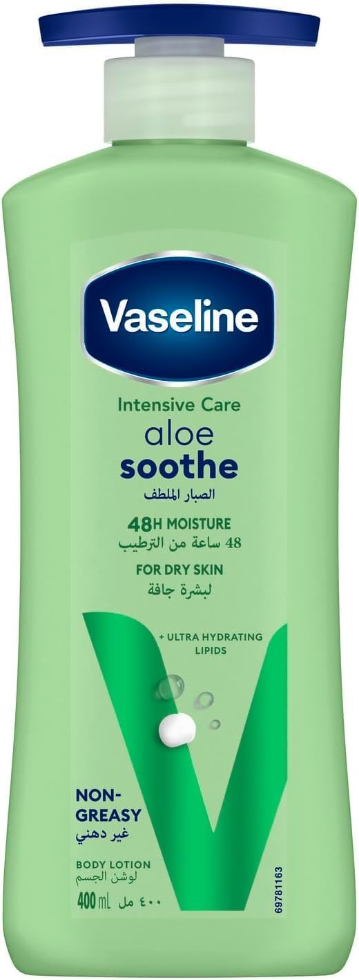 VASELINE Body Lotion Aloe Soothe , 400ml
