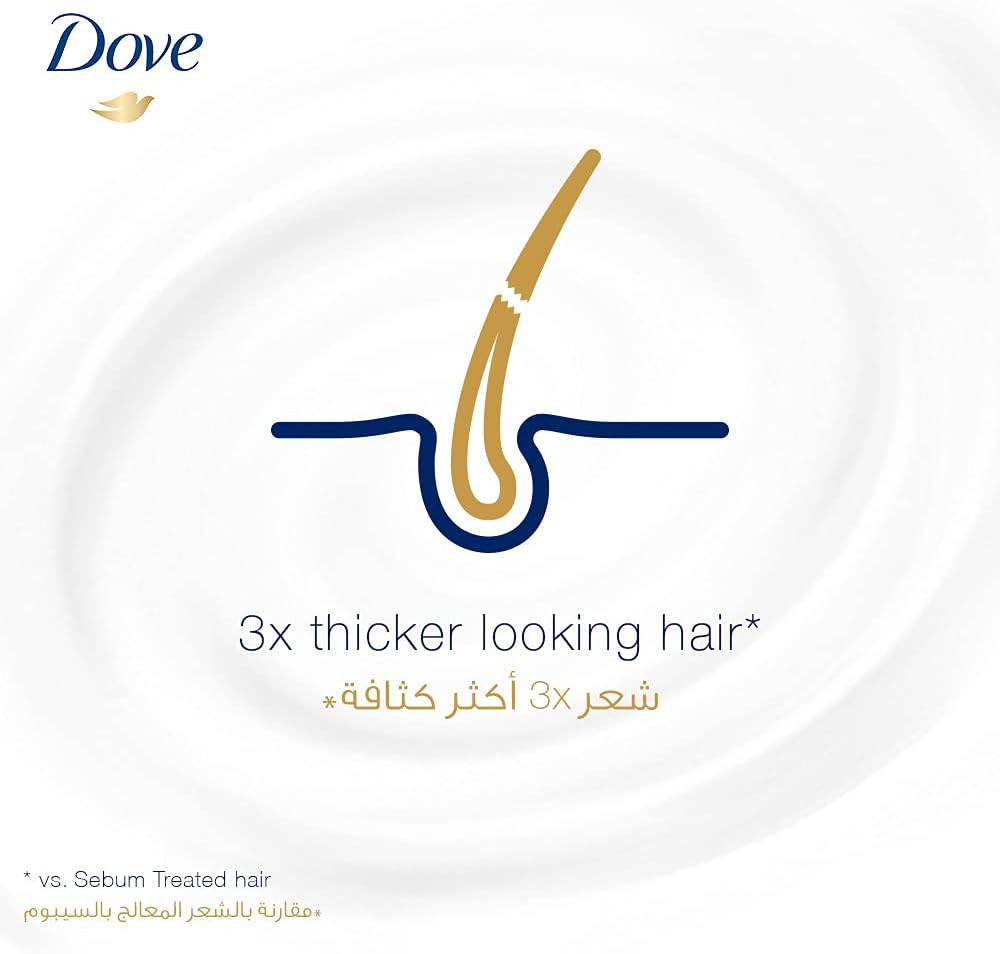 Dove Thickening Ritual Shampoo Lavender, 400ml + Dove Conditioner, 320ml
