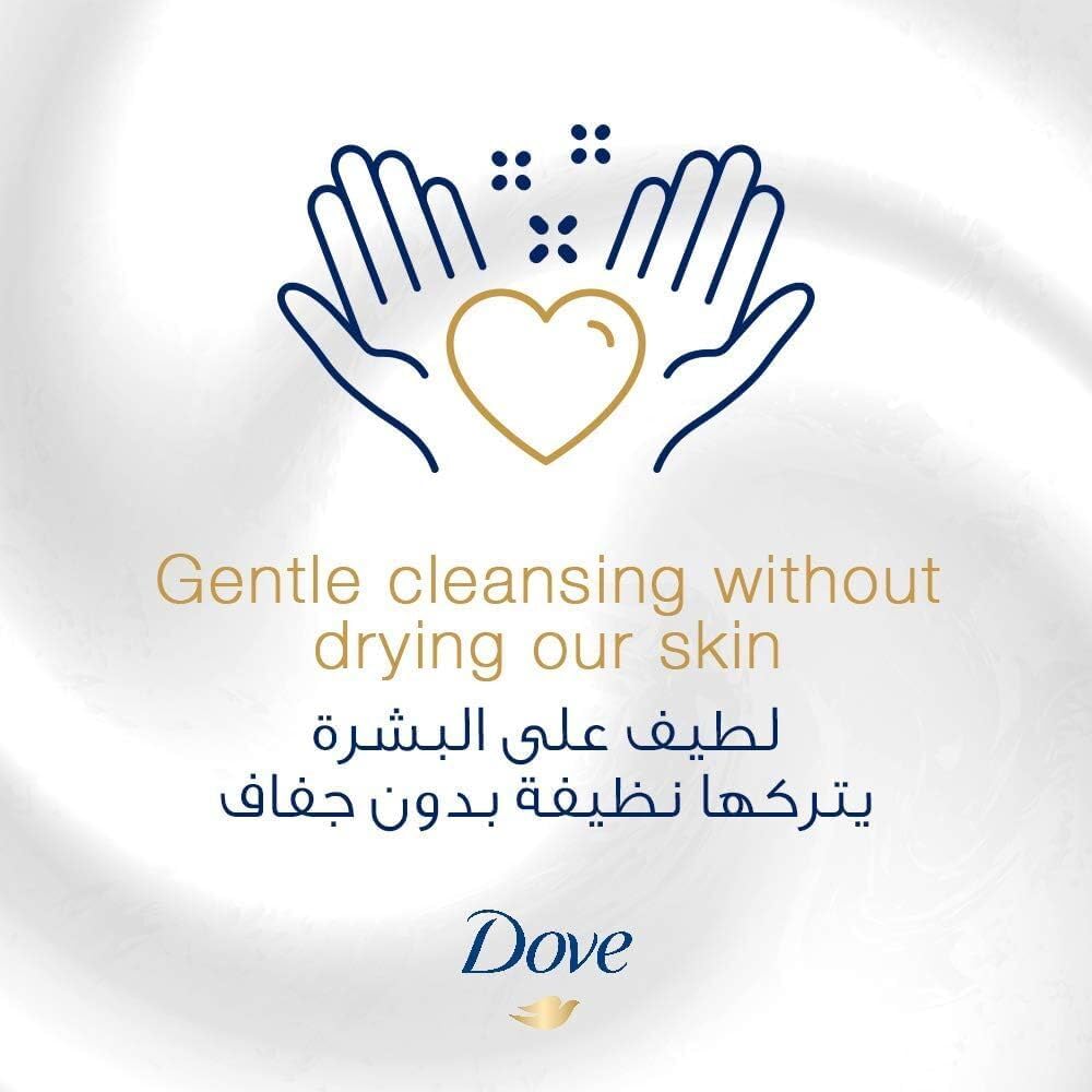 DOVE Care & Protect Moisturising Hand Wash, 100% sensitive skin friendly, Original, with ¼ moisturising cream, 500ml