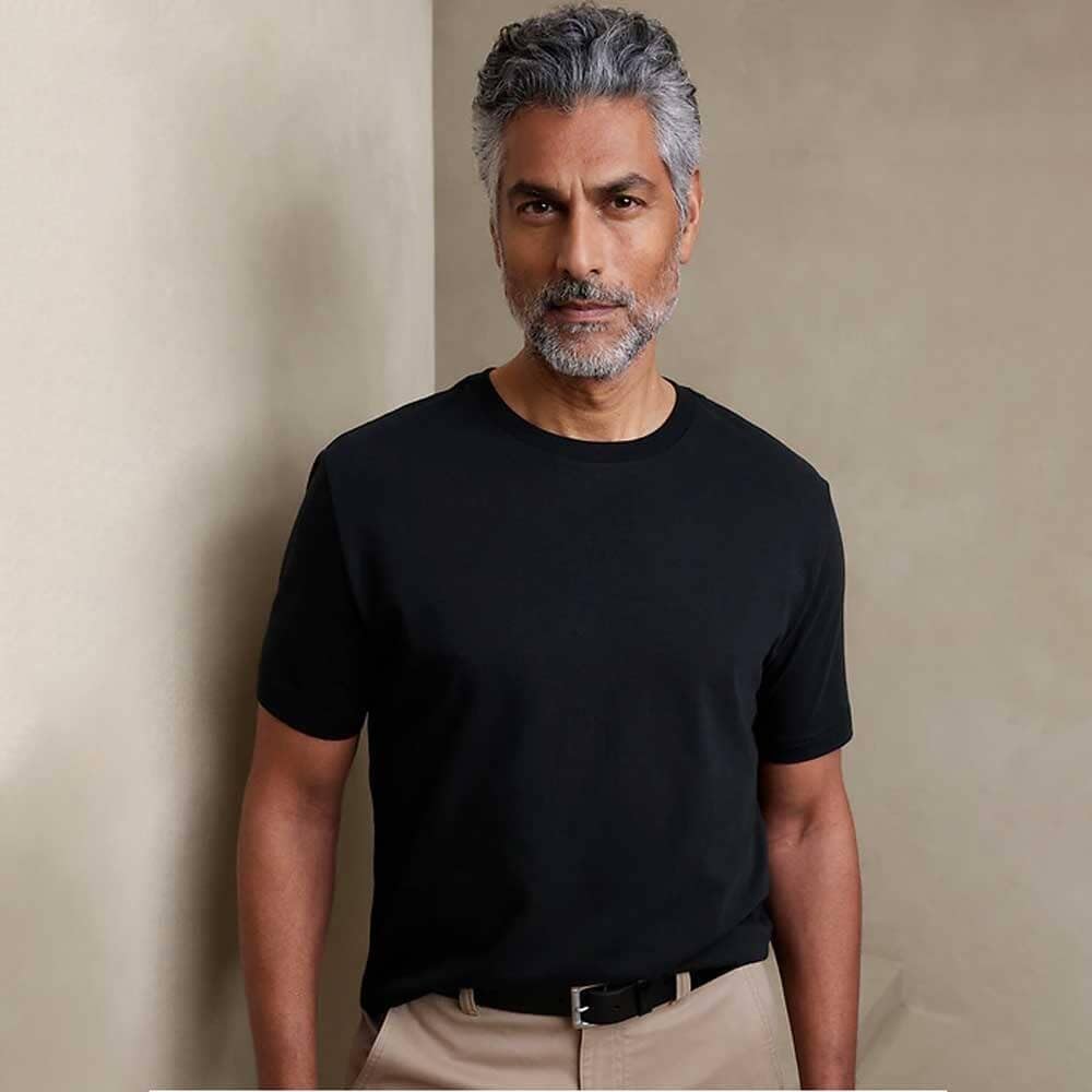 Polo Republica Men's Pack Of 5 Basic Regular fit Short Sleeve T-Shirt, Casual Combed Cotton Tee Shirts