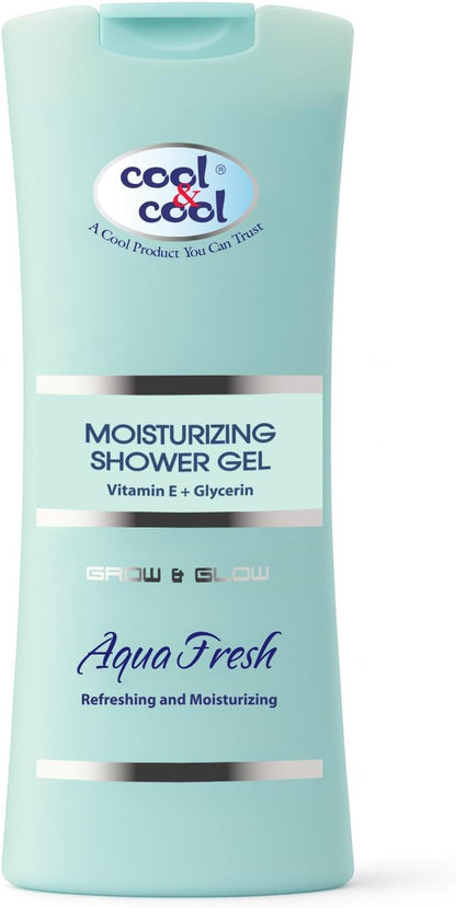 Cool & Cool Glow & Glow Moisturizing Body Shower Gel Aqua Fresh, 400 ML