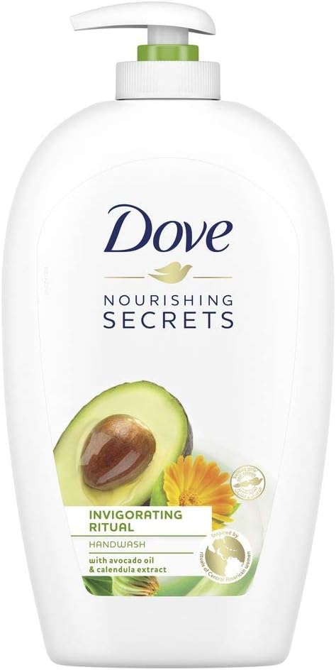 DOVE Care & Protect Moisturising Hand Wash, 100% sensitive skin friendly, Original, with ¼ moisturising cream, 500ml