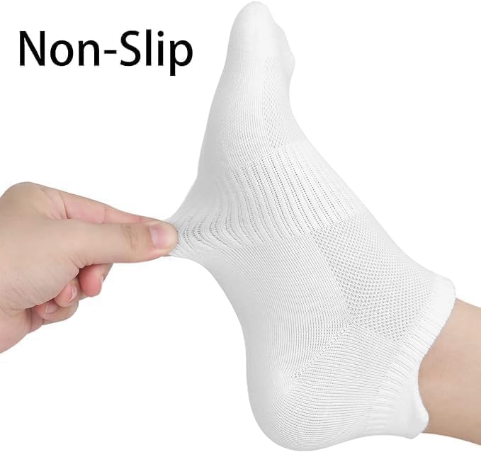 10 Pairs Ankle Socks for Women and Men, Thin Soft Athletic Low Cut Socks With Tab