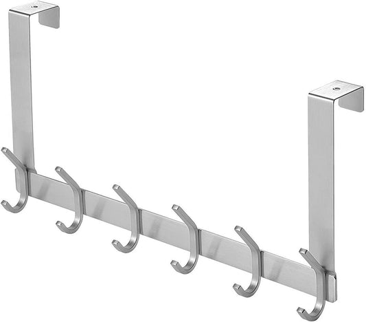 Stainless Steel Heavy Duty Over Door Hanger Holder