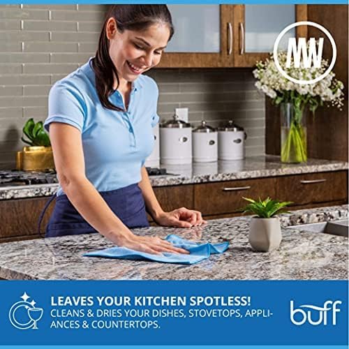 Microfiber Wholesale 12" x 12" MW Pro Multi-Surface Cleaning Cloths | Gray - 12 Pack | Premium Towels for Cleaning Glass, Kitchens, Bathrooms, Automotive, Supplies & Products