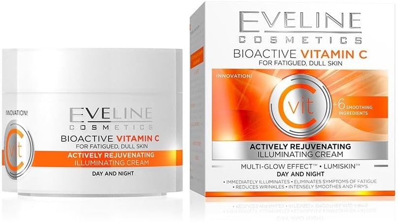 Eveline Vit C Illuminating Actively Rejuvenating Day and Night Cream 50ml