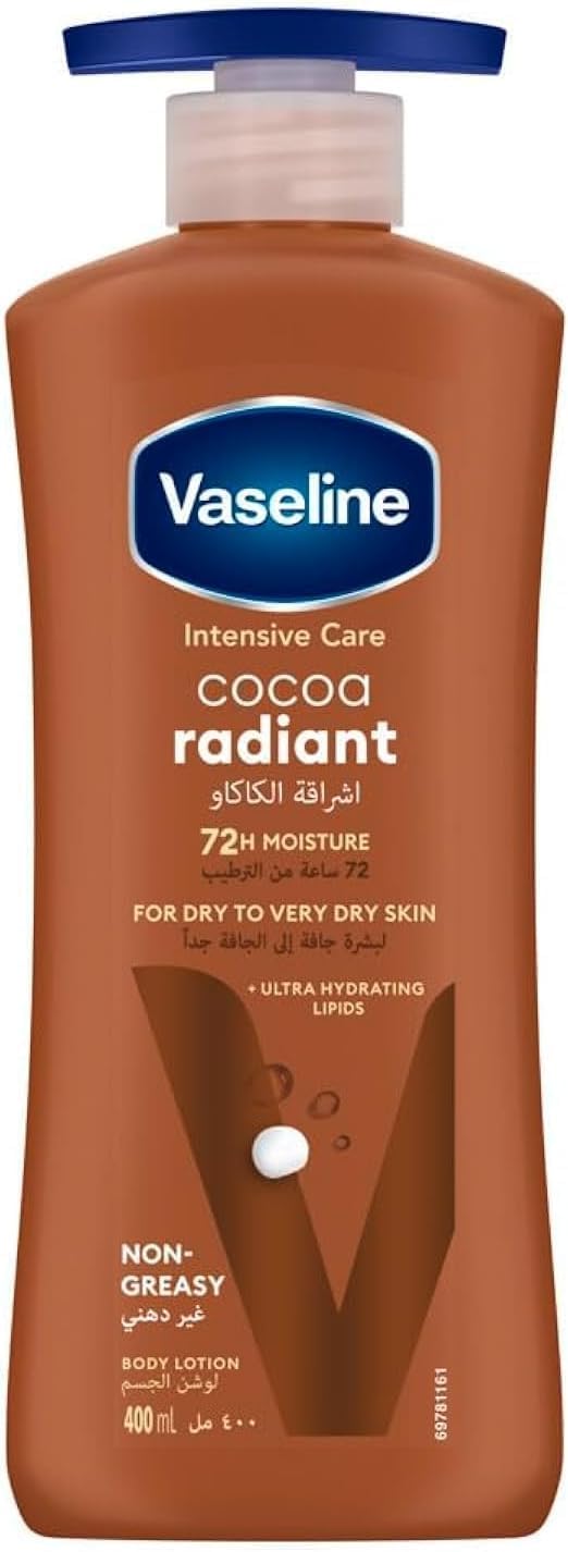 Vaseline Body Lotion Cocoa Radiant with Cocoa Butter 400ml